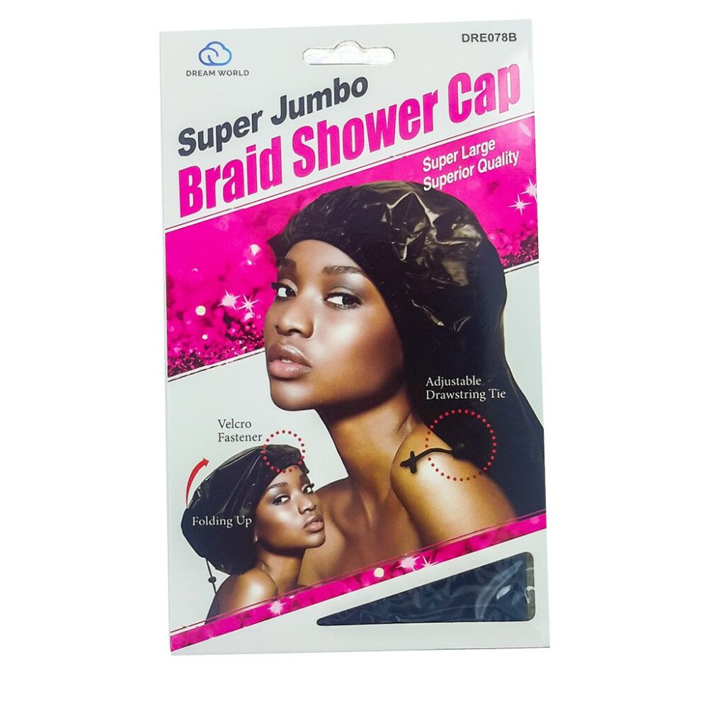 BONNET DE DOUCHE EXTRA LARGE TRESSES ET LOCS