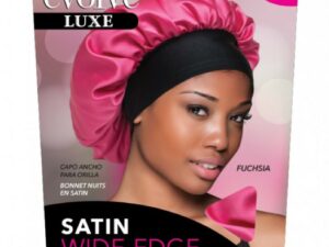 BONNET SATIN À BORD LARGE POUR CHEVEUX