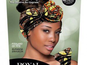 FOULARD DE TÊTE JAUNE ORANGE EVOLVE
