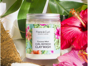 Flora & Curl - Soothe Me - Coconut Mint Curl Refresh Clay Wash