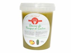 CRAZY POUSS BEURRE DE MANGUE ET CACTUS 500G