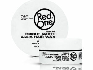 RED ONE Bright white Aqua Hair Wax