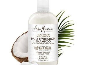 SHEA MOISTURE VIRGIN COCO DAILY HYDRA SHAMPOO 13OZ