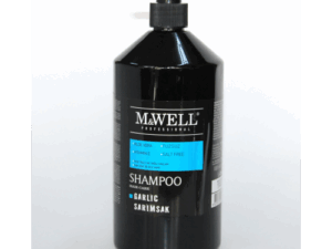 M&WELL SHAMPOO 1000ML GARLIC