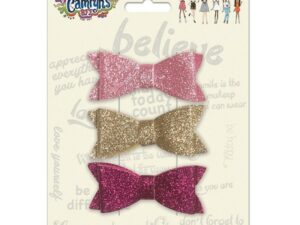 3 Barrettes Clips Camryn's BFF