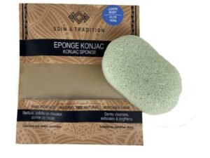 Eponge Konjac Corps Aloe Vera Soin et Tradition