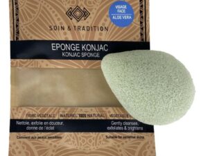 Eponge Konjac Visage Aloe Vera Soin et Tradition