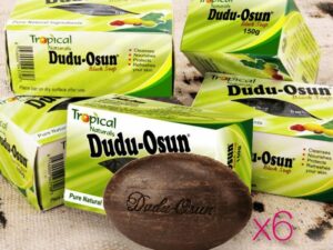 Lot de 6 Savons Dudu Osun Tropical Naturals