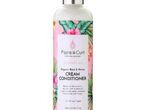 Après-shampoing Organic Rose & Honey Cream Conditioner Flora and Curl