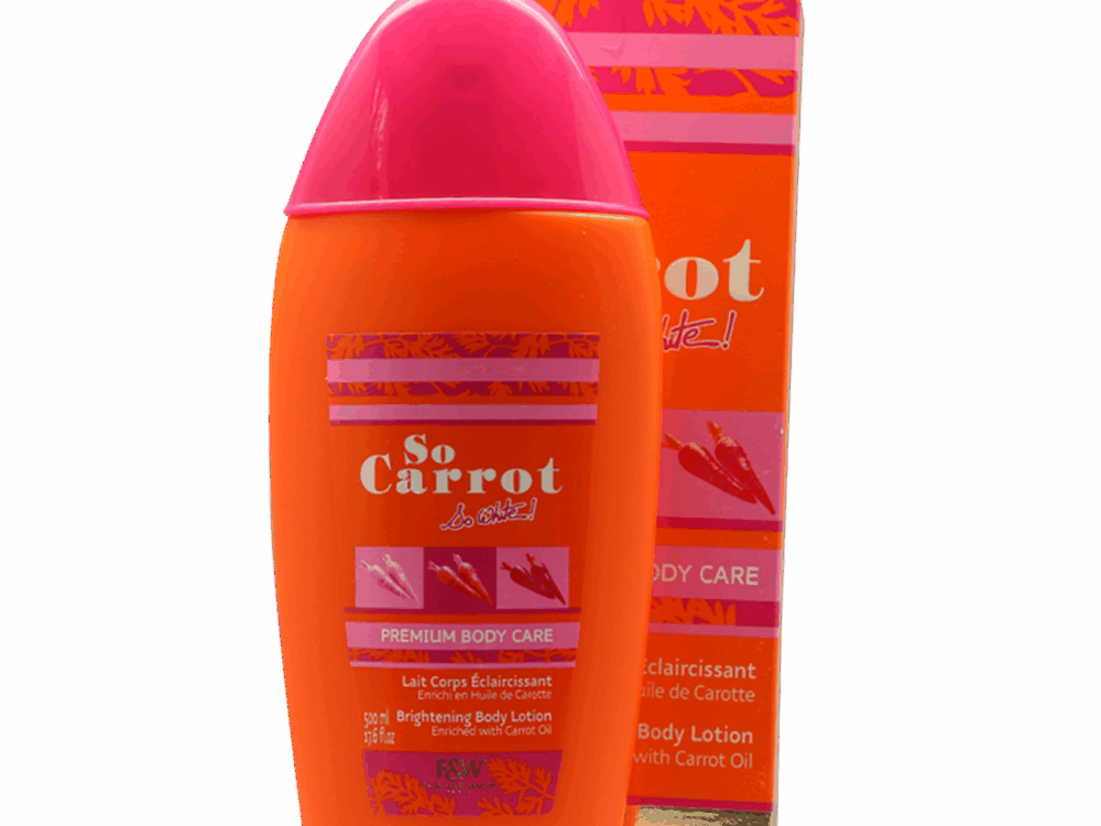 SO CARROT LAIT CORPS ECLAIRCISSANT 500ML