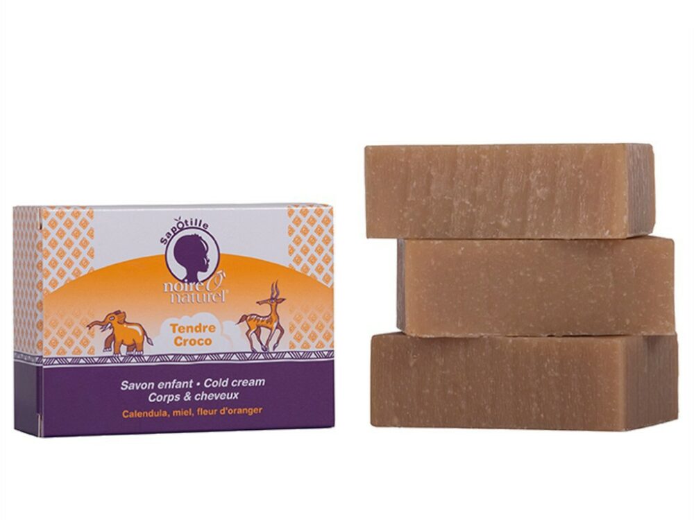 Savon Cold Cream Enfant Tendre Croco Noireônaturel