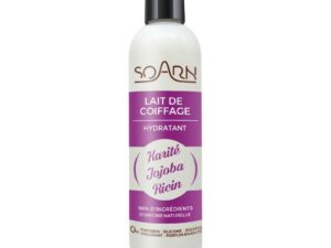 Lait de Coiffage Fortifiant Soarn au Karite Jojoba Ricin